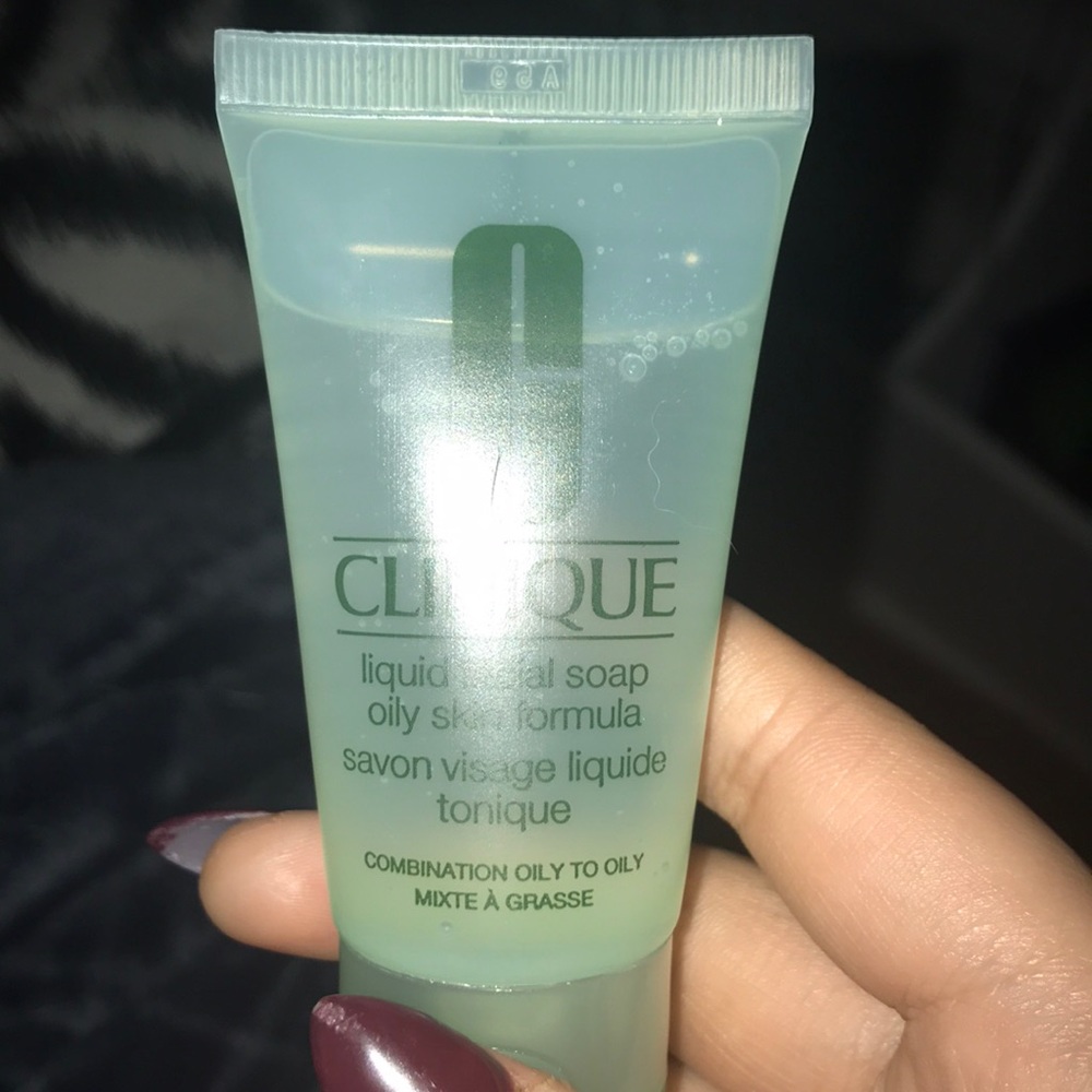 clinique liquid facial soap oily skin formula